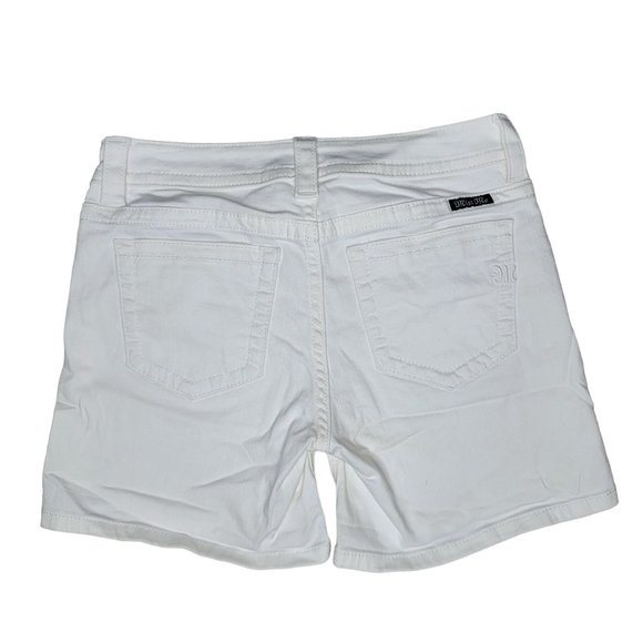 Miss Me mid rise button fly white shorts style ms5151h376 size 28 summer vaca - Picture 3 of 4